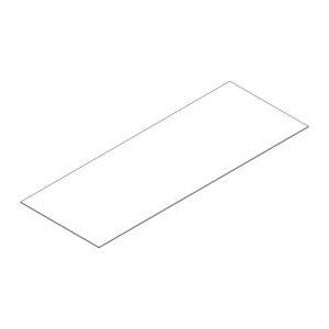 Finished Skin Panel — 12"W × 96"H × 1/2"D