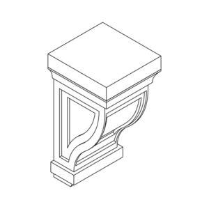 Corbels — 4-3/4" & 5-3/4" Wide