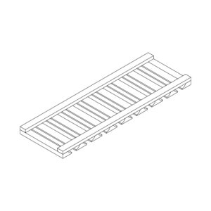 Glass Rack — 30" & 36" Wide, 14 or 16 Glass Capacity