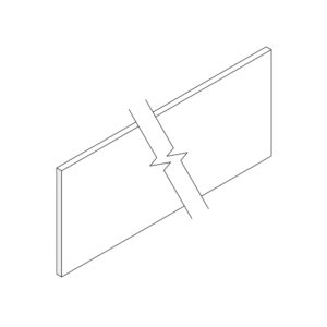 Toe Kick — 96" Length