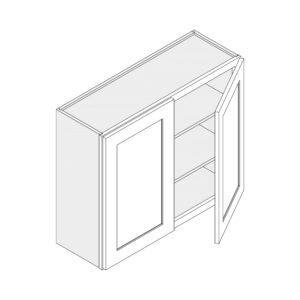Wall Cabinet 30", 36" & 42" Heights — Two Doors
