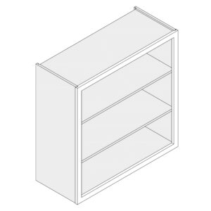 Wall Bridge Cabinet — 30", 33" & 36" Wide, Two Doors