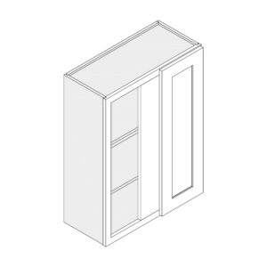 Wall Blind Corner — 27" Wide, One Door