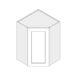 Wall Diagonal Corner — 24" & 27" Wide, One Door