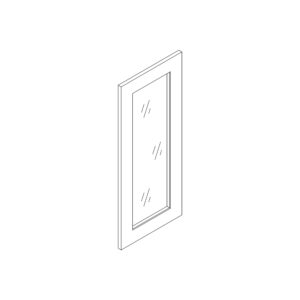 Glass Door — WEC1230 (Wall End 30"H)