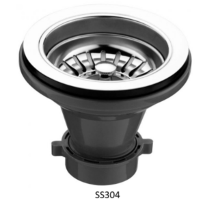 Kitchen Sink — Stainless Steel Sink Strainer / Drain Basket