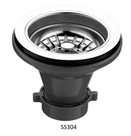 Kitchen Sink — Stainless Steel Sink Strainer / Drain Basket